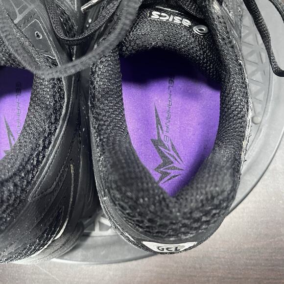 ASICS GT-1000 2 Womens Size 10 Wide Black Mesh Comfort Low Top Running Shoes - Picture 6 of 10